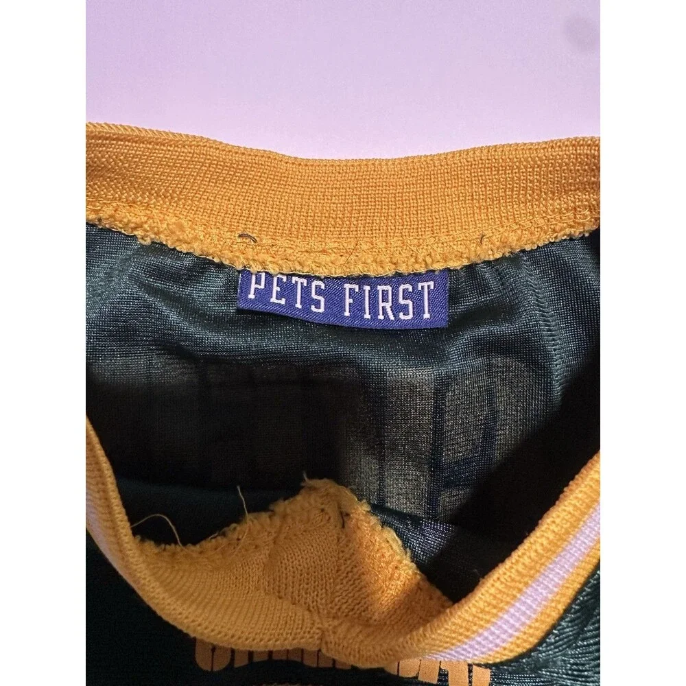 Pets First NFL Licensed Green Bay Packers Jersey for Dog Size Large